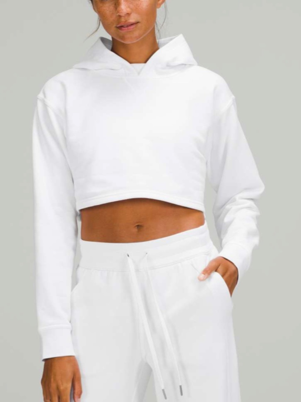 Lululemon All Yours Cropped Hoodie (Size 2 - Estimated)